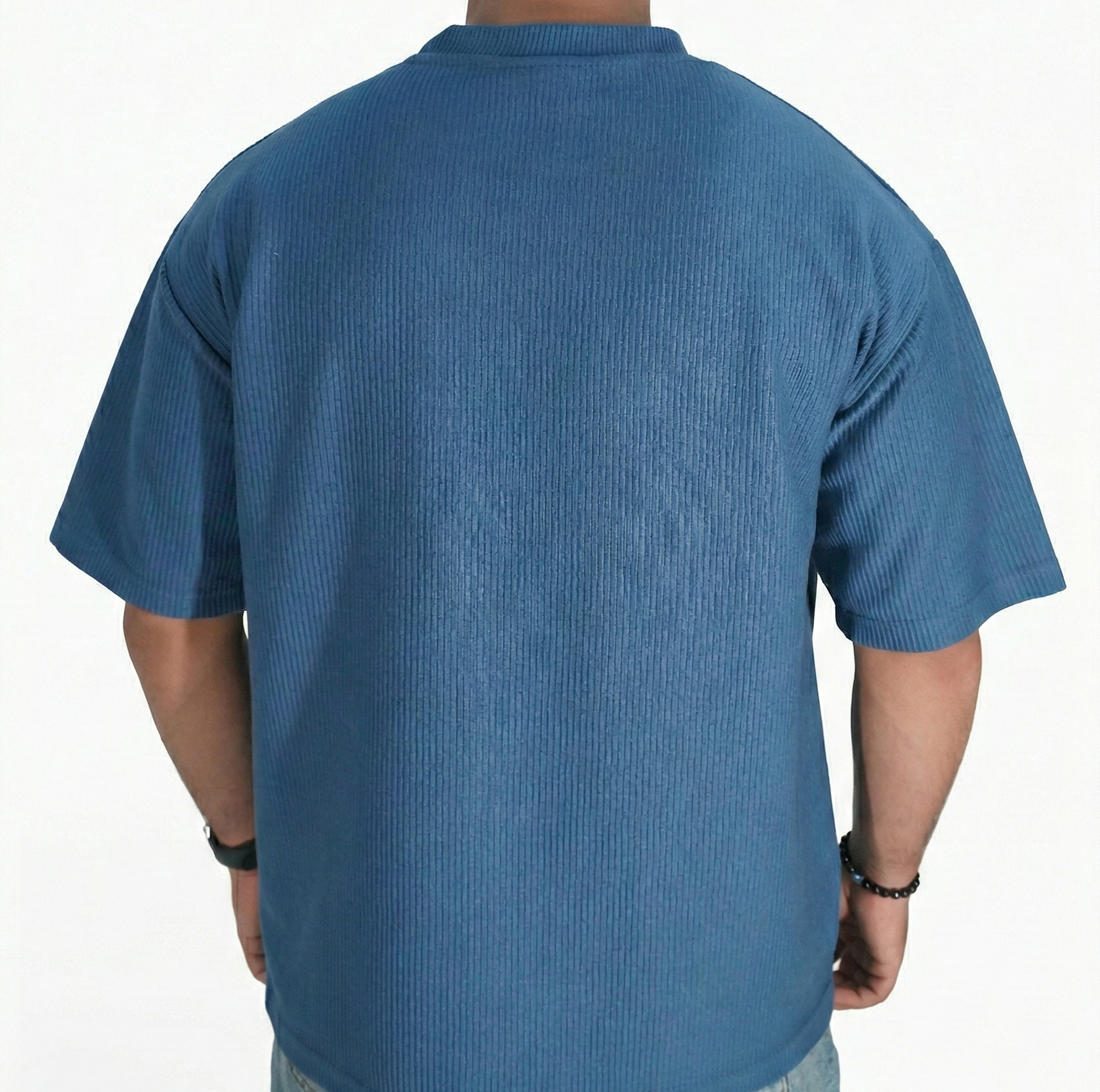 Ottoman Knit Textured T-Shirt
