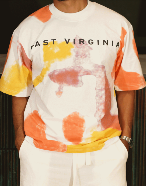 East Virginia Tie-Dye Oversized Tee