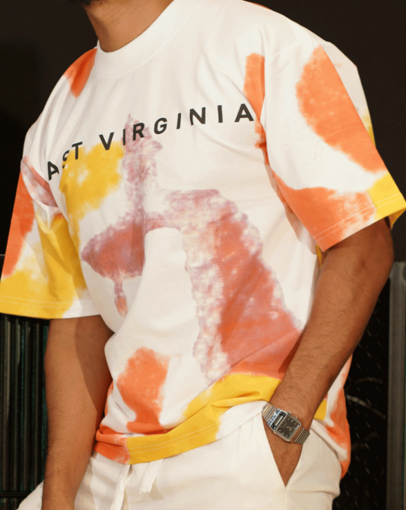 East Virginia Tie-Dye Oversized Tee