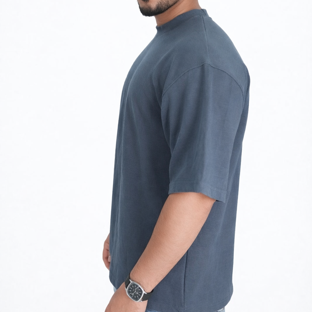 Ottoman Knit Textured T-Shirt