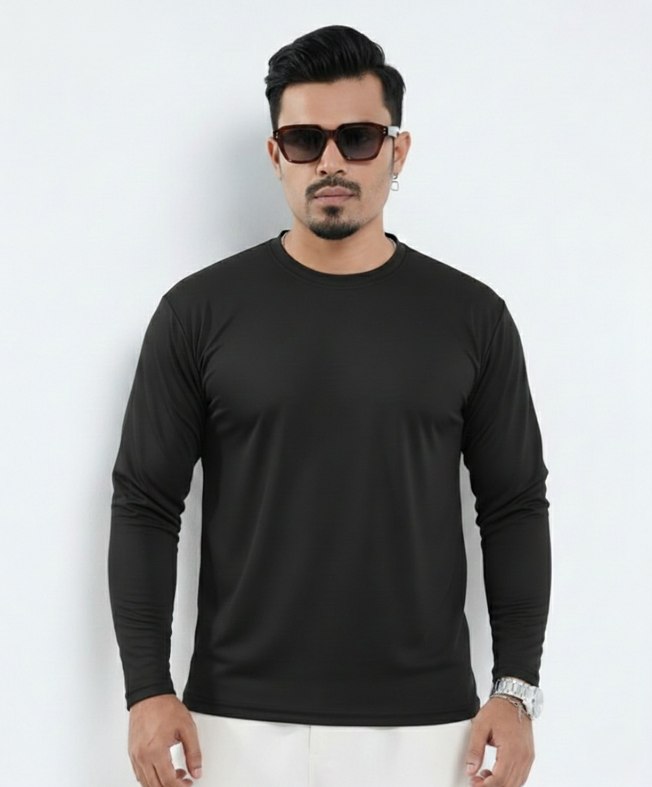 Dry Fit Black T-shirt