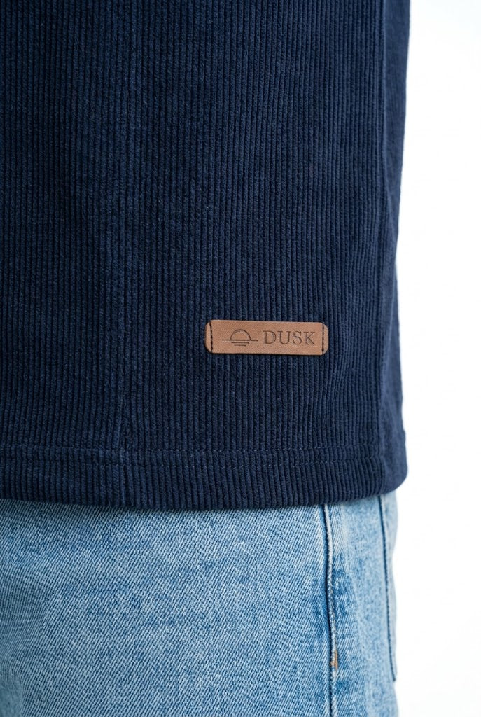 Ottoman Knit Textured T-Shirt