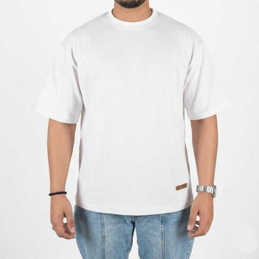 Ottoman Knit Textured T-Shirt
